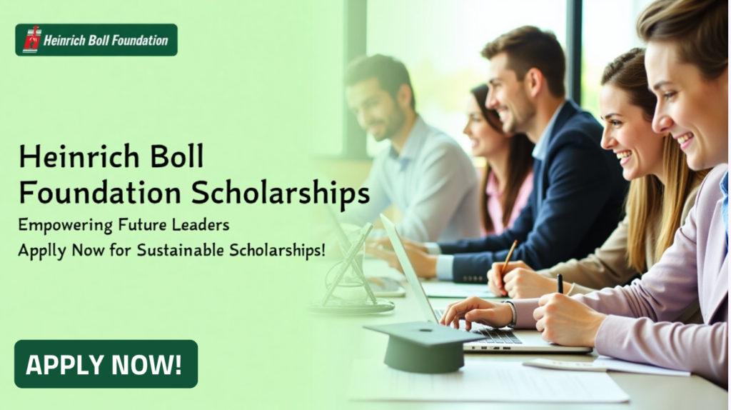 Heinrich Boll Foundation Scholarships 2025-26