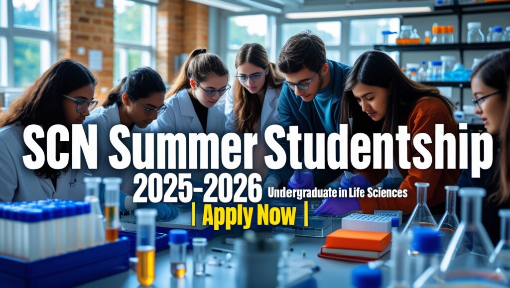 SCN Summer Studentship Image