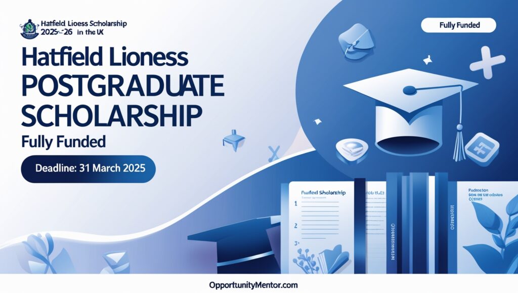 Hatfield Lioness Scholarship Image