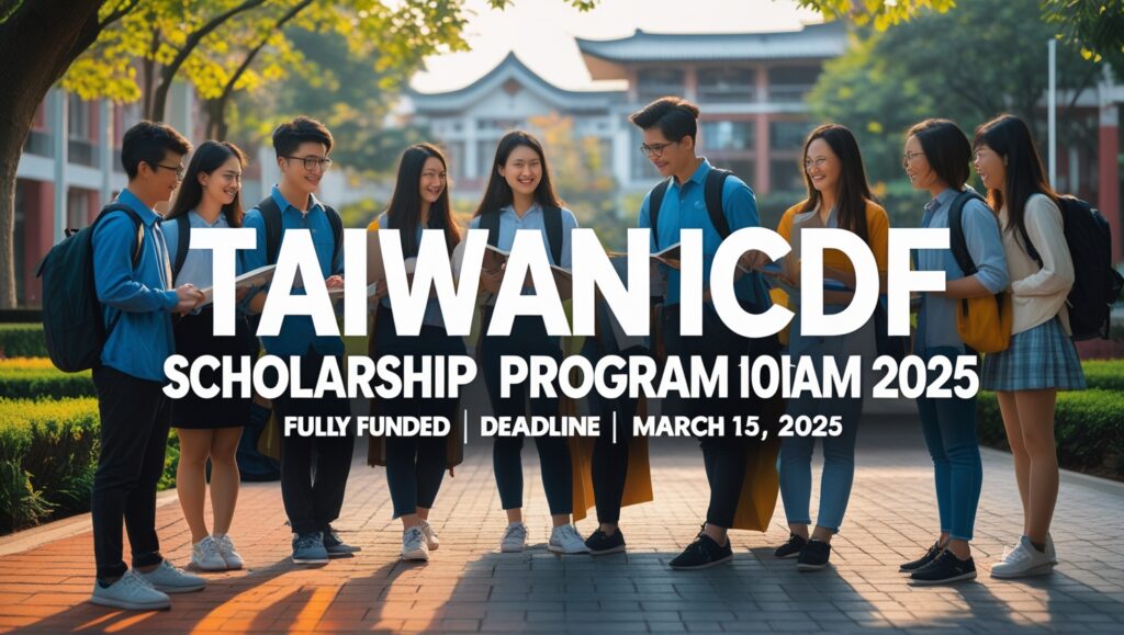 Taiwan ICDF Scholarship Program 2025