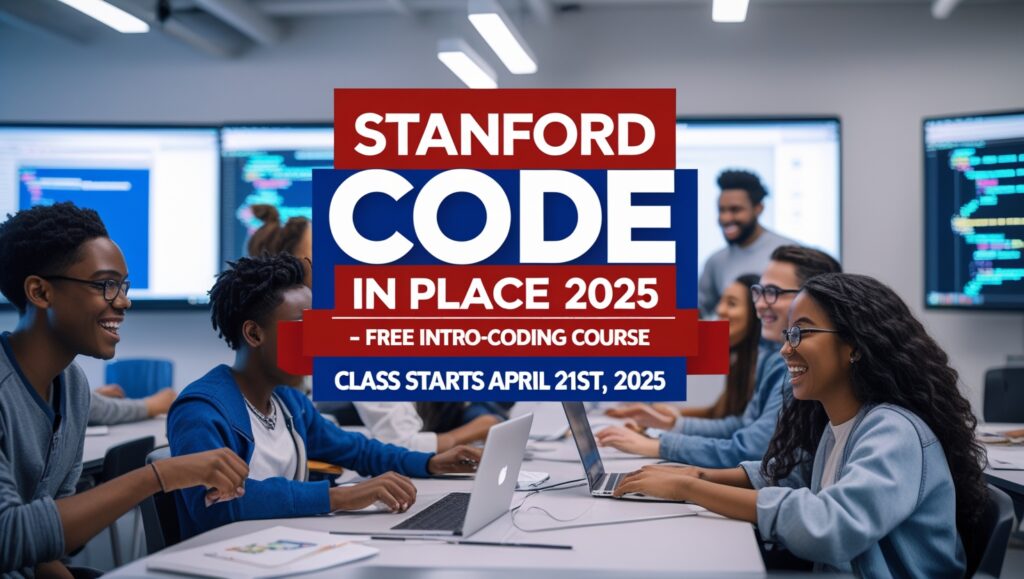 Stanford code in place 2025 apply now
