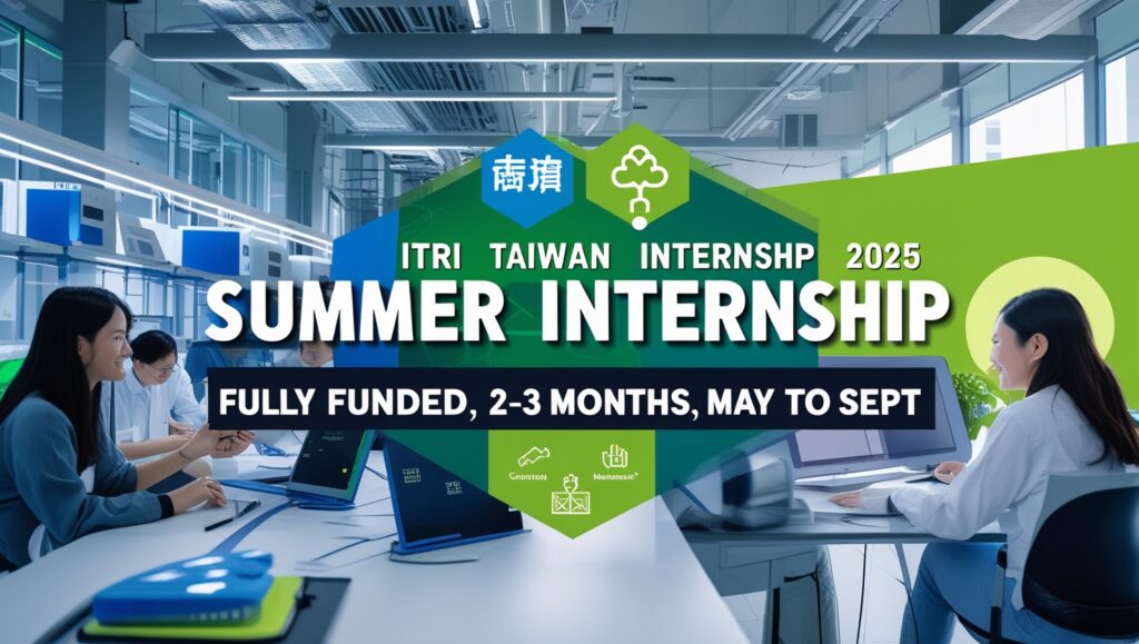 ITRI Taiwan Summer Internship 2025